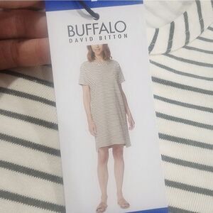 Buffalo David Bitton Striped Dress NWT